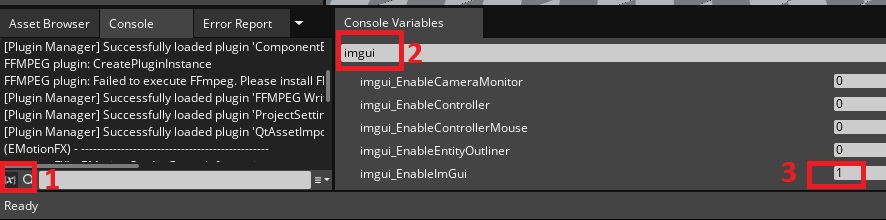 Enable ImGui